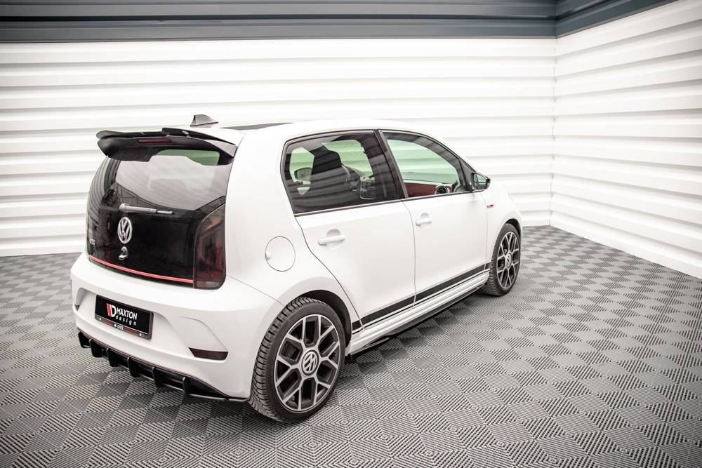 Zijskirts passend voor VW Up! GTI Maxton Glans Zwart
