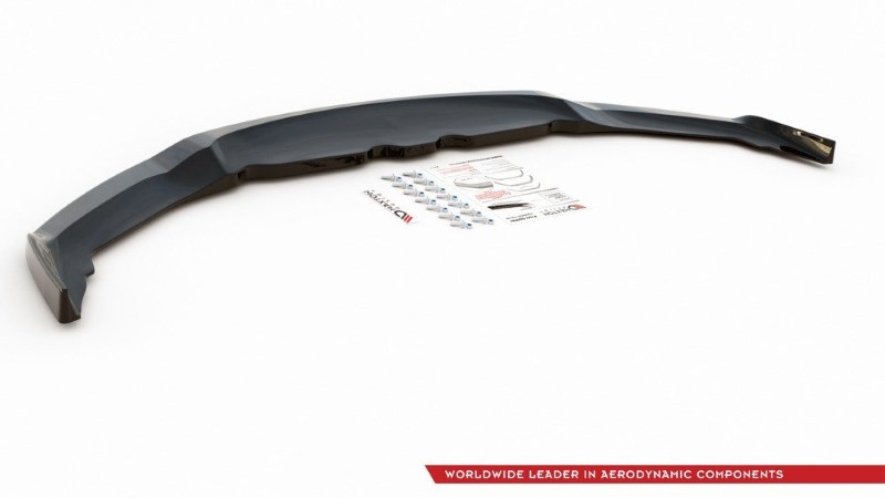 Voorspoiler passend voor BMW M850i G15 V.2 Glanzend Zwart