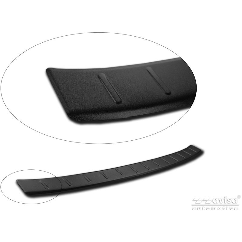 Avisa RVS Achterbumperprotector  Leapmotor T03 2024- - Matzwart
