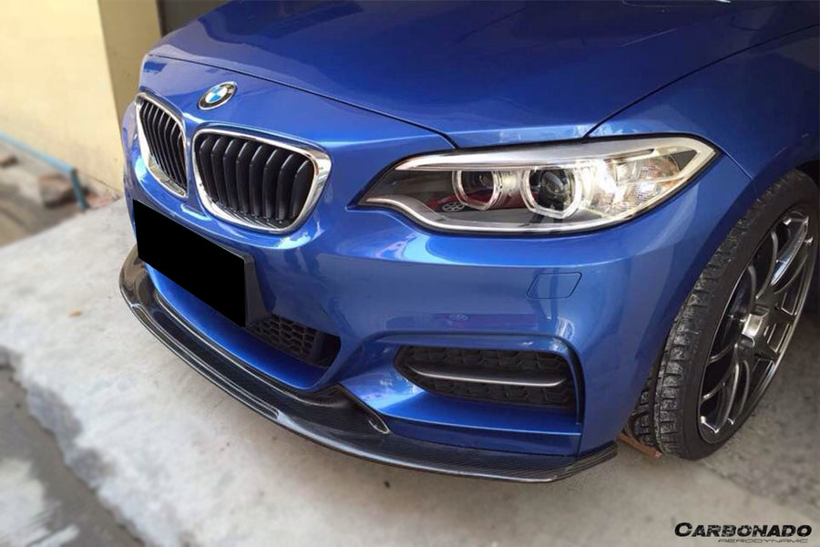 BMW 2 Series F22/F23 EXOT Style Carbon Voorspoiler (M-Tech Only) 2013-2016