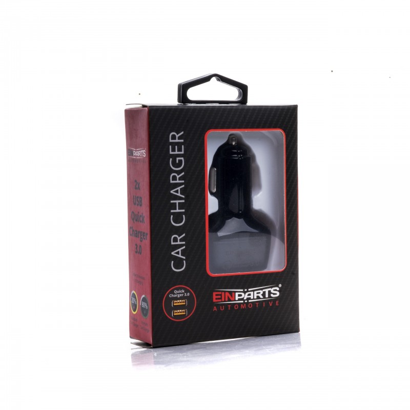 EPACC003 QUICK CAR CHARGER 2x QUICK CHARGE 3.0