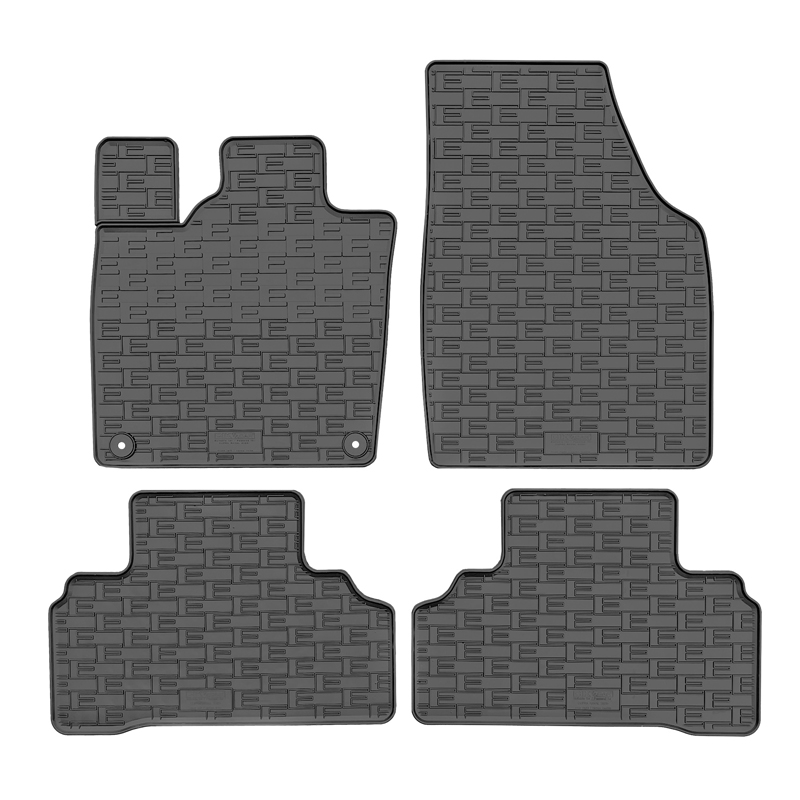 CIKCAR Rubber matten  Cupra Raval (KS1) & Skoda Epiq (PX1) 2026- (4-delig + montagesysteem)