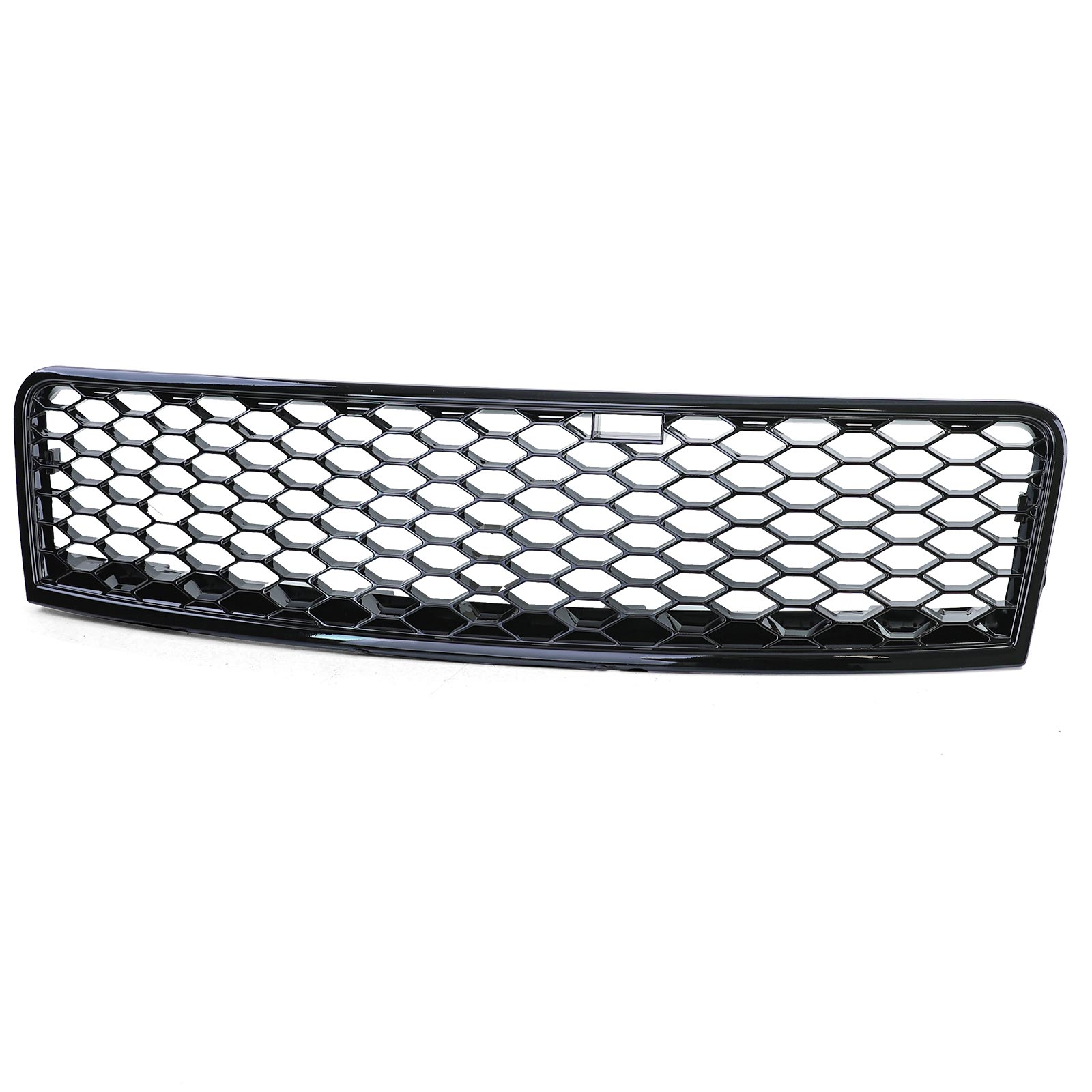 Grill passend voor Audi A6 C5 4B 01-04 RS6 look Glans Zwart