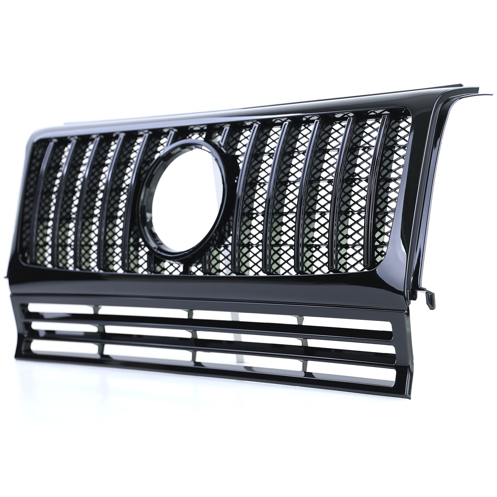 Grill passend voor Mercedes W463 G-Klasse 90-18 Zwart Gaas