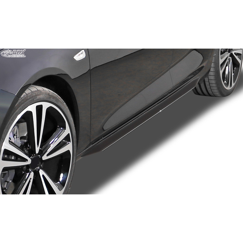 Sideskirts 'Slim'  BMW 3-Serie E46 1998-2005 (ABS zwart glanzend)