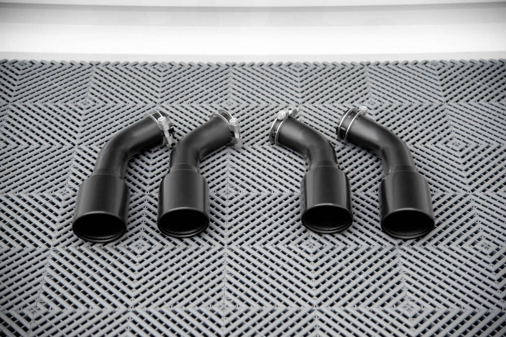Diffuser passend voor Cupra Formentor Maxton Glans Zwart met Sierstukken