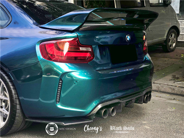 BMW 2 Series F22 VR Style Carbon Spoiler 2014-2019