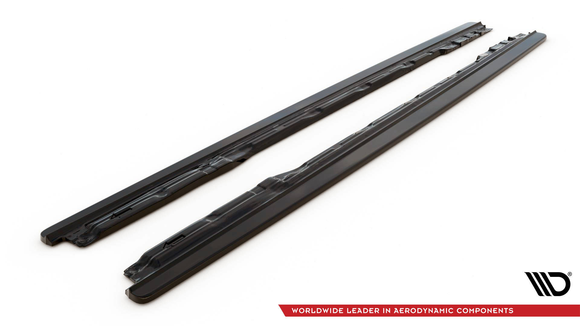 Bodykit passend voor Audi A4 S-Line B9 Facelift Maxton Glanzend zwart