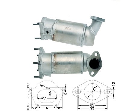 Hyundai PONY 1.5i 1495 cc 65 Kw / 88 cv Magnaflow CAT Bouwjaar: