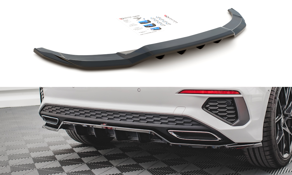 Diffuser Audi A3 8Y S-line Maxton Glans Zwart