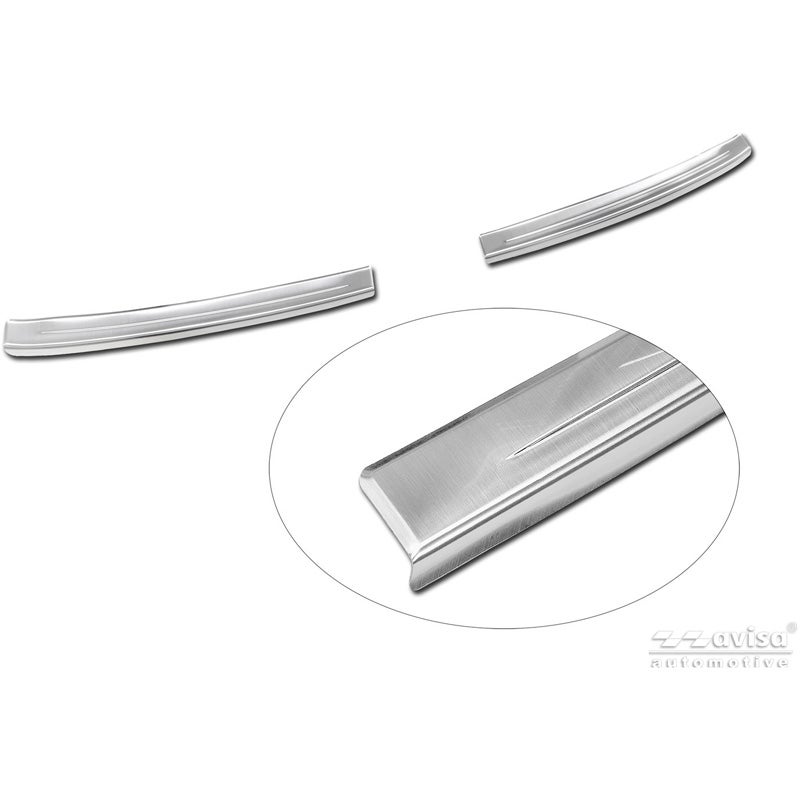 Avisa RVS Achterbumperprotector  Leapmotor B10 2025- - Zilver - 2-delig