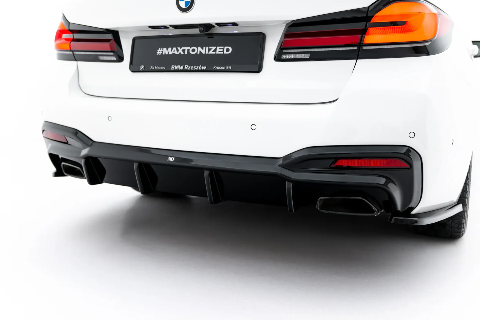 Diffuser passend voor BMW 5 M-Pack Sedan / Touring G30 / G31 / G30 Facelift / G31 Facelift