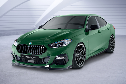 Voorspoiler passend voor BMW 2 Serie (F44) M Pakket Glans Zwart