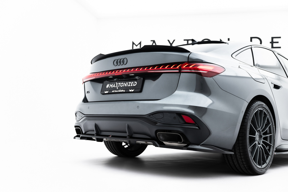 Achter Diffuser passend voor Audi A5 S-Line Sedan / Avant B10 Maxton