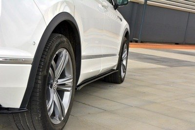 Zijskirts passend voor VW Tiguan 2 R-Line Glans Zwart