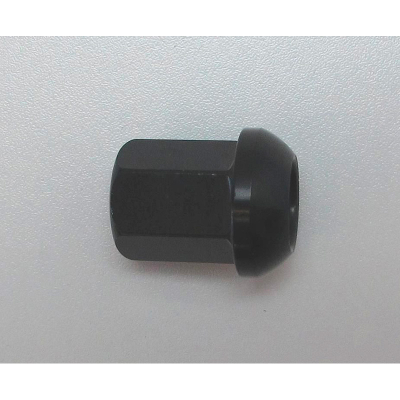 H&R Wielmoer bolkonisch R14 M14x1.50 - Lengte 32mm - Zwart gesloten