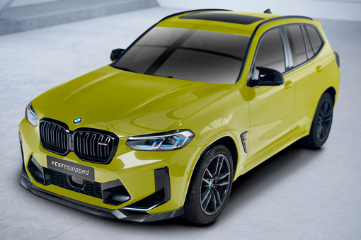 Voorspoiler passend voor BMW X3 (F97)
