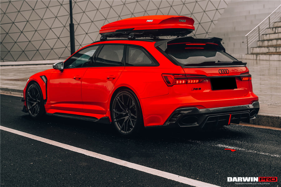 Audi RS6 Avant C8 BKSS Style Carbon Diffuser 2019-2022