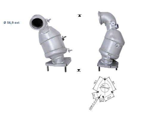 Opel ASTRA 1.9TD CDTI 1910 cc 110 Kw / 150 cv Z19DTH Magnaflow C