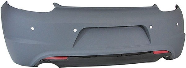 Achterbumper passend voor Volkswagen Scirocco R Look