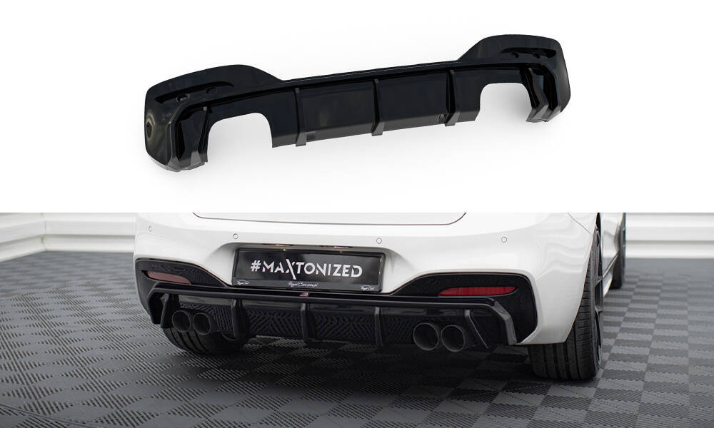 Achter Diffuser BMW 1 M-pack / M140i F20 Facelift