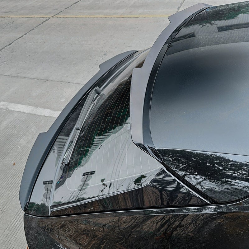 Onderste achterspoiler  Audi Q8 (4MN) S-Line/SQ8/RSQ8 2018- (ABS Glanzend zwart)