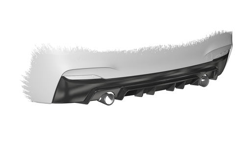 Diffuser passend voor BMW 2 Serie F22 / F23 M pakket