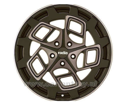 RADI8 CM9 10.0x19 5x112 45 Dark Mist 66,6 Velgen