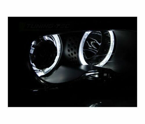 Koplampen passend voor BMW E46 99-03 Coupe/Cabrio LED Angel eyes