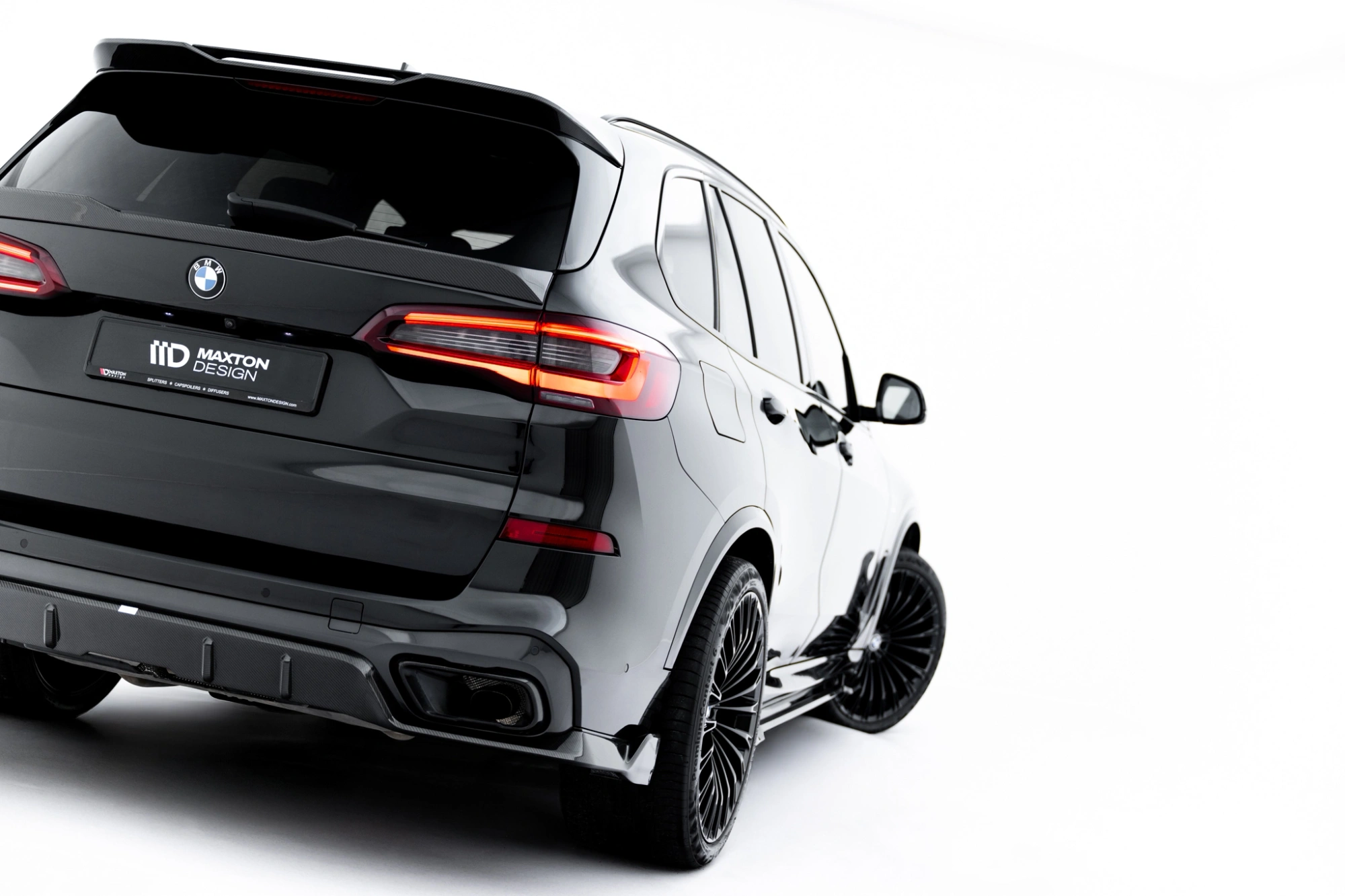 Prepreg Carbon Fiber Rear Diffuser passend voor BMW X5 M-Pack G05 (2018–2023)