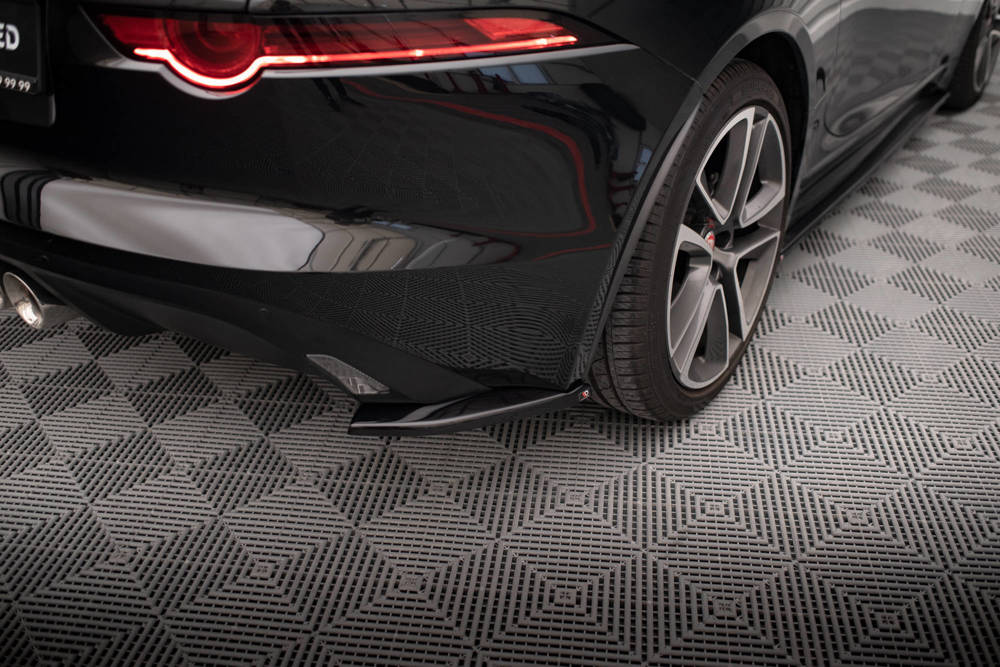 Zijdiffusers Jaguar F-Type Facelift 16-20 Maxton Glans Zwart