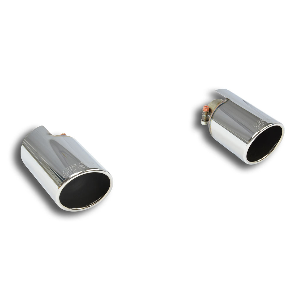 595 ABARTH 1.4T "Competizione" (180 Hp) (Ø65) 2016 Endpipe kit Right O100 - Left O100