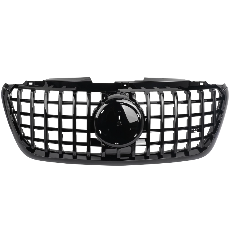 Grill passend voor Mercedes Sprinter W907 W910 18- Zwart AMG Look