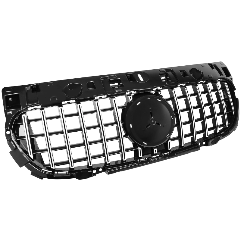 Grill passend voor Mercedes-Benz Citan W420 Chroom/Zwart GT Look