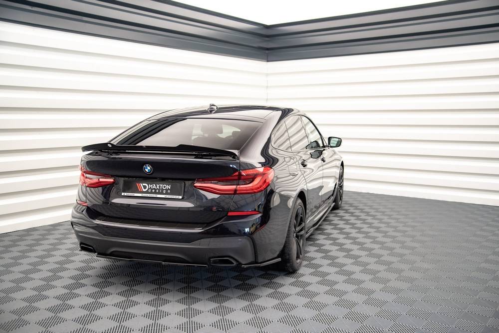 Spoiler passend voor BMW 6 GT M Pakket G32 Facelift 2017 - Maxton Glans Zwart