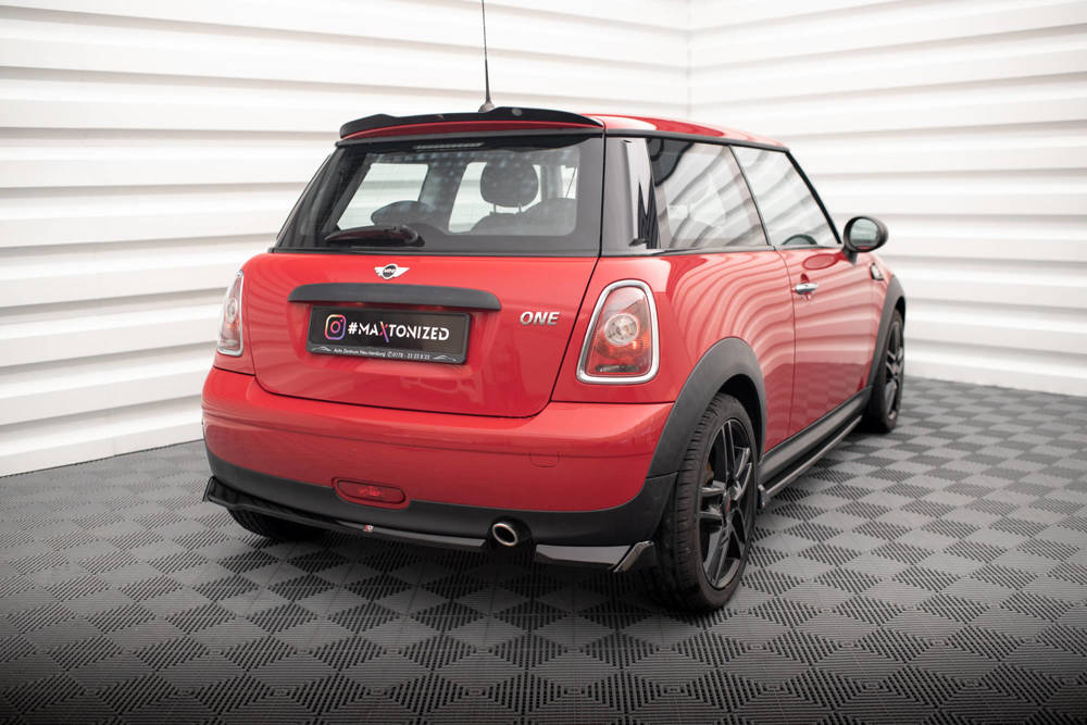 Spoiler Mini One R56 2006 - 2010 Maxton Glans Zwart