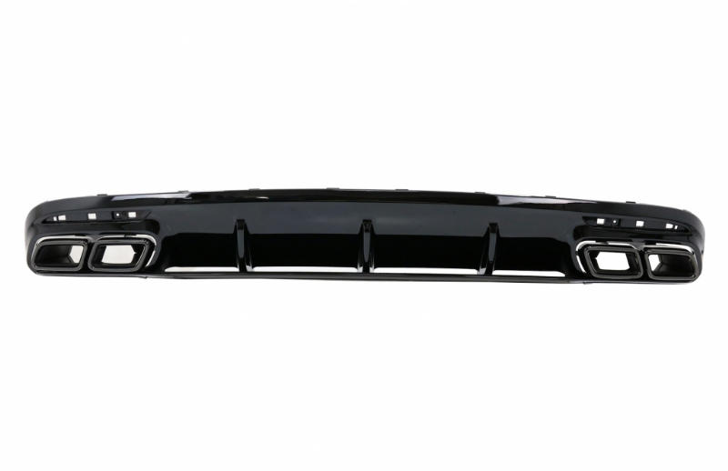 Diffuser passend voor Mercedes S-Class C217 Coupe (2014-2020) S63 Facelift Design Sierstukken