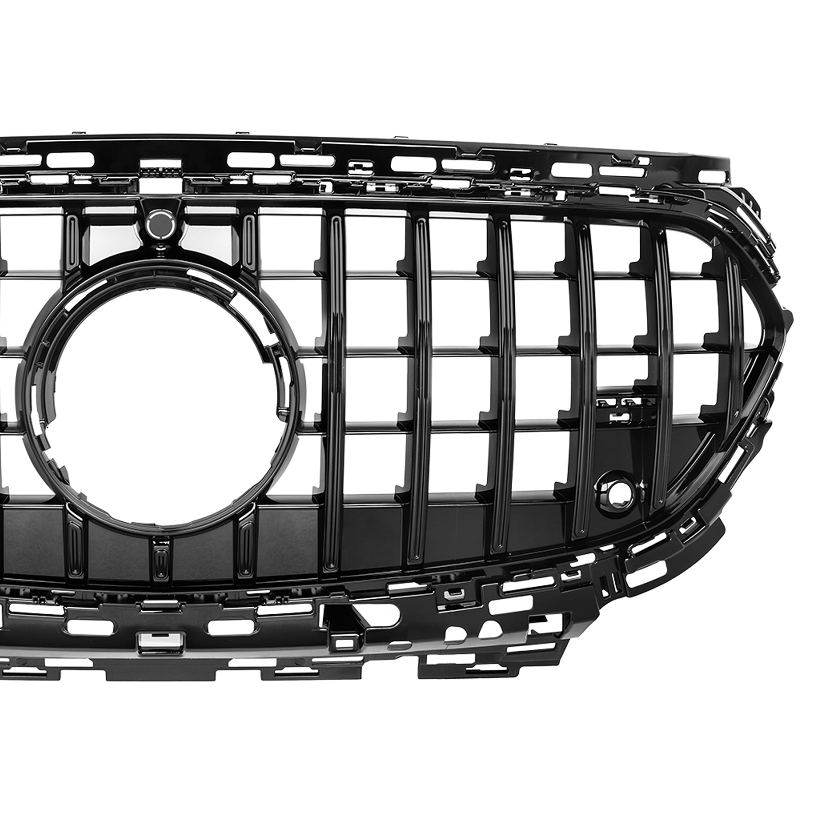 Grill passend voor Mercedes E W214 S214 X214 Panamericana GT Look Zwart