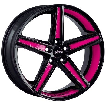 Velgen Oxigin 18 Concave pink foliert 8.5x19 inch 5x114,3 ET35
