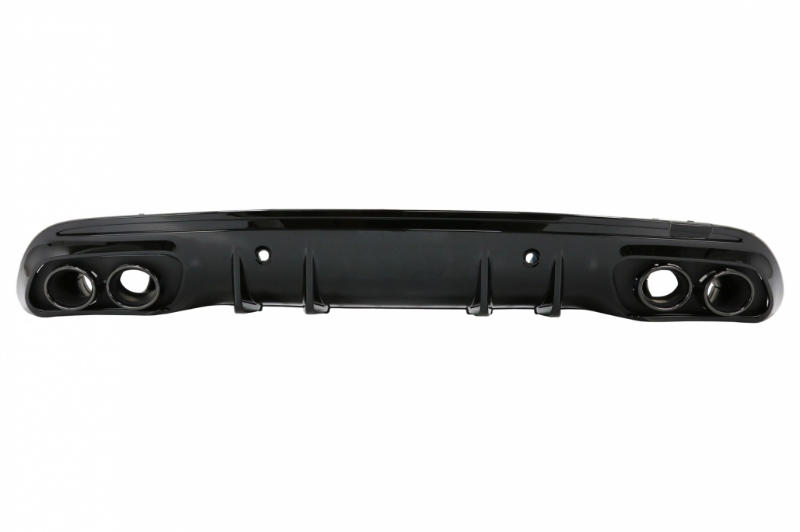 Achterbumper Diffuser passend voor Mercedes W205 C-Klasse C43 Design Night Package