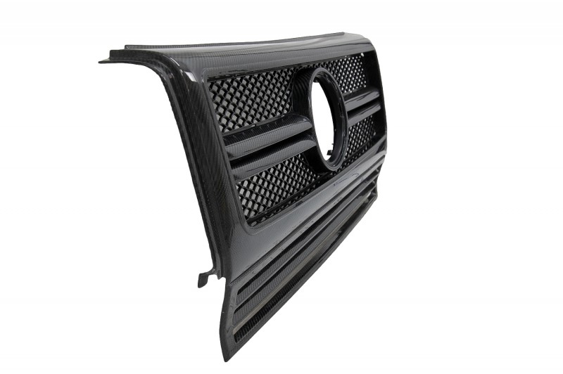 Grill passend voor Mercedes W463 G-Klasse 90-14 G65 A-Design CARBON