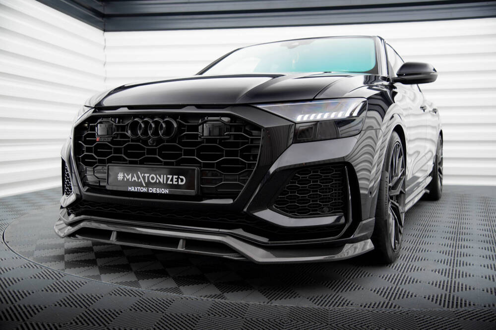 Voorspoiler passend voor Audi RSQ8 Maxton Carbon