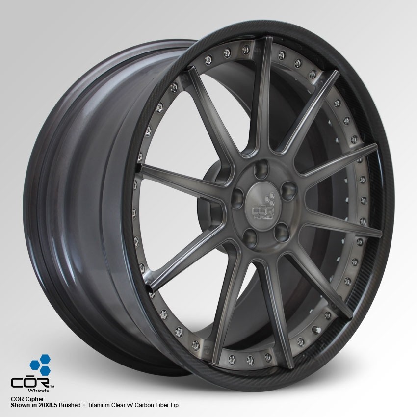 COR WHEELS Cipher Super Concave 20x8.0J 5x112