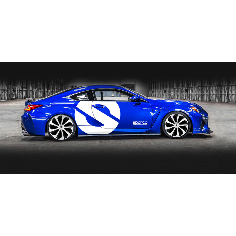 Sparco Wieldoppen Sicilia - 14-inch - Zilver/Zwart/Carbon - Set van 4 stuks