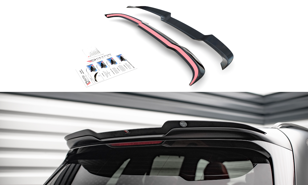 Spoiler passend voor BMW X5M G05 Maxton Glans Zwart