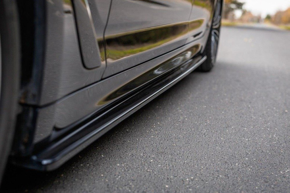 Zijskirts Diffuser passend voor BMW G30/G31 M-Pakket Glossy Black