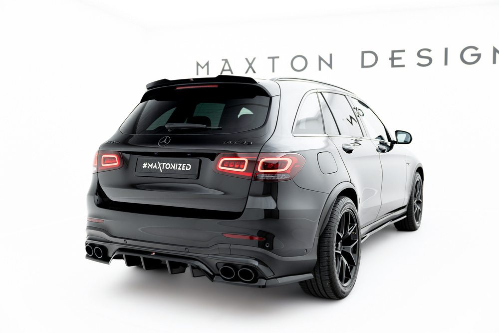 Achter Diffuser passend voor Mercedes-AMG GLC 43 / AMG-Line SUV X253 Facelift Maxton