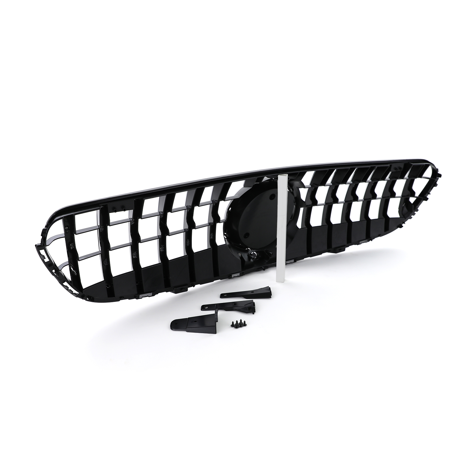 Grill passend voor Mercedes GLC X253 C253 (2015-2018) GT R Look Chroom