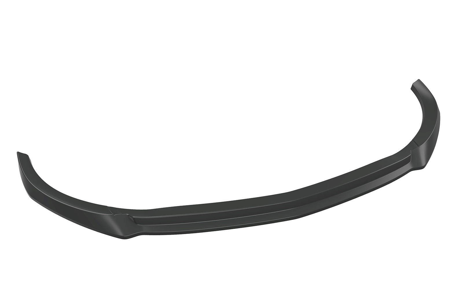 Voorspoiler passend voor Mercedes Benz CLA AMG Pakket C117 X117 CSR Glans Zwart