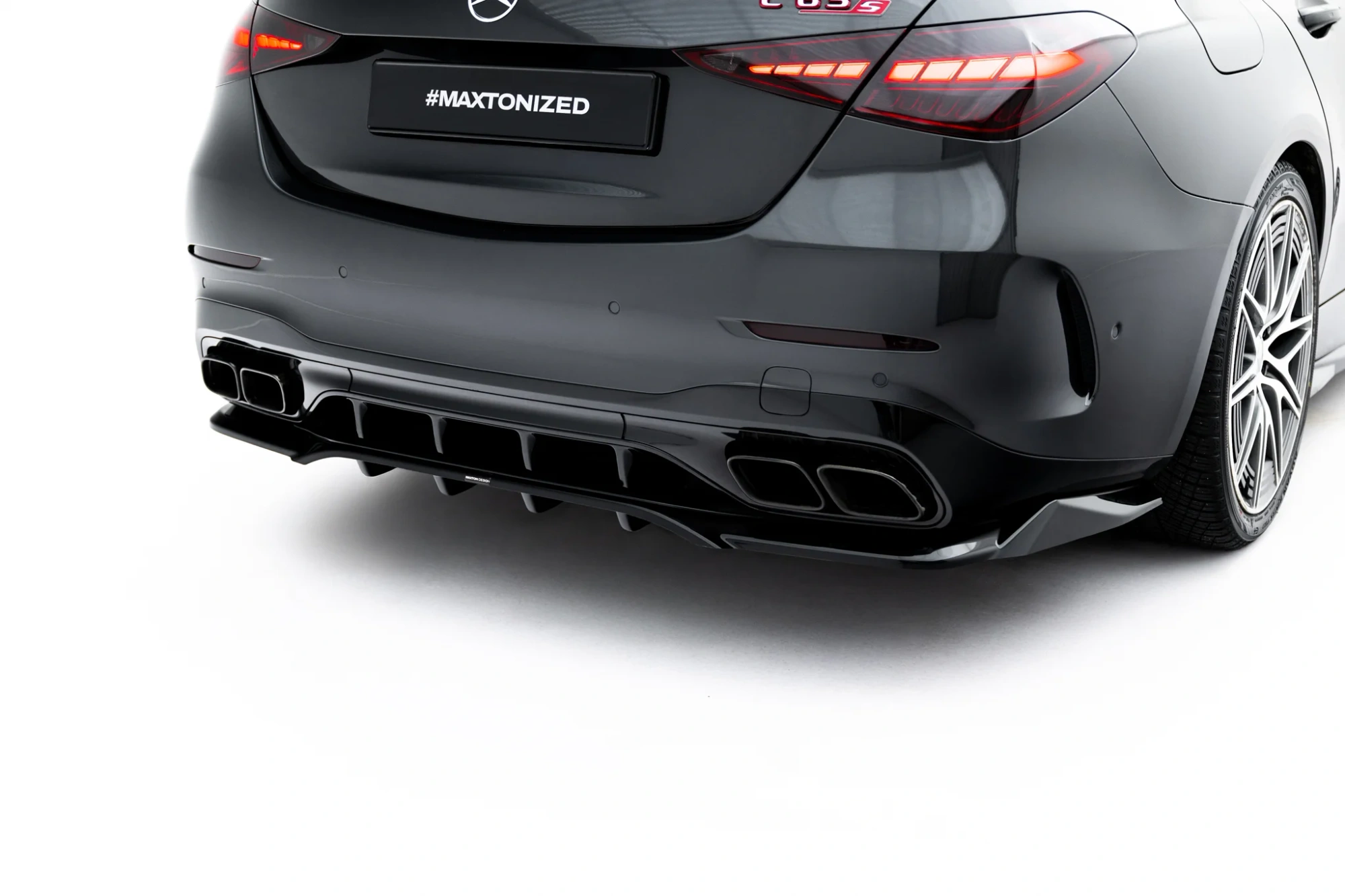 Diffuser passend voor Mercedes-AMG C63 Sedan / Estate W206 / S206